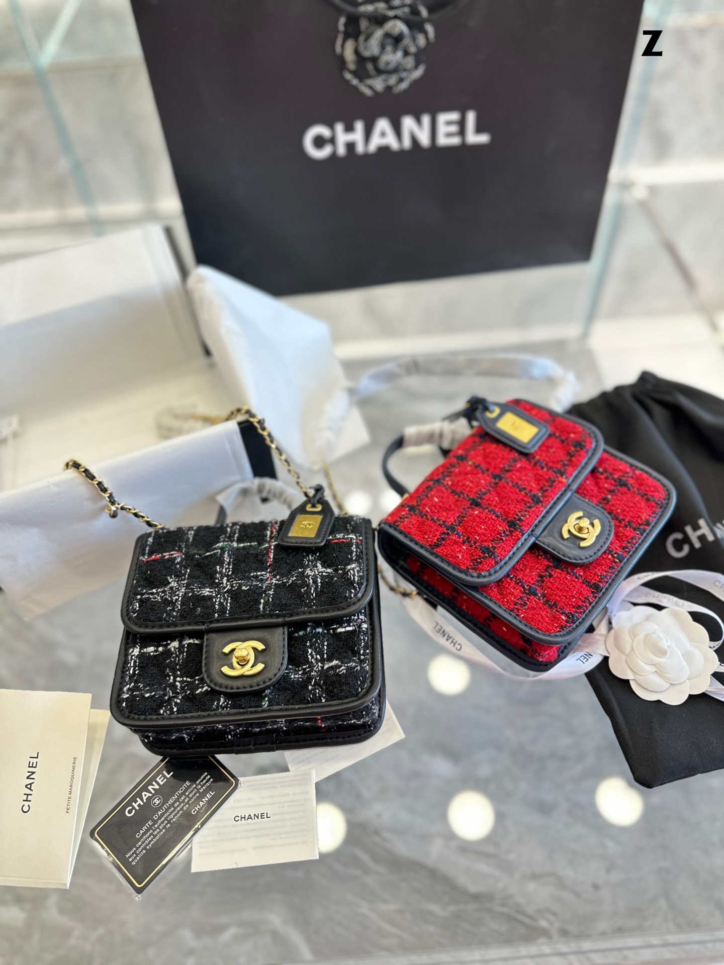 Chanel22k box bag 131342