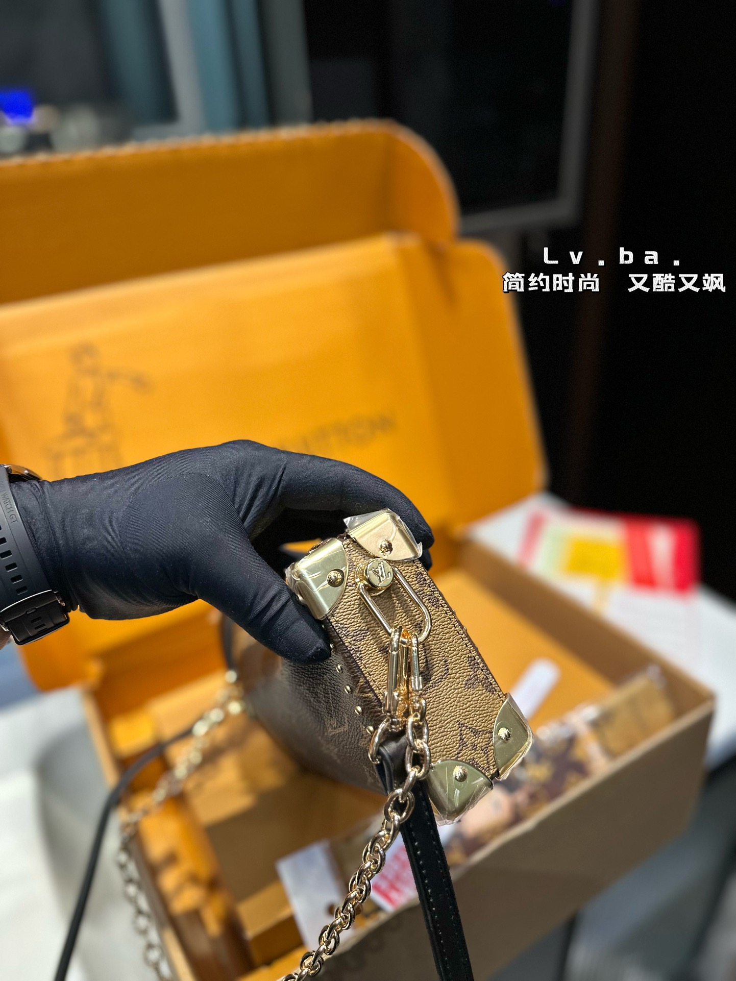 LV M20250 Slim Trunk bag