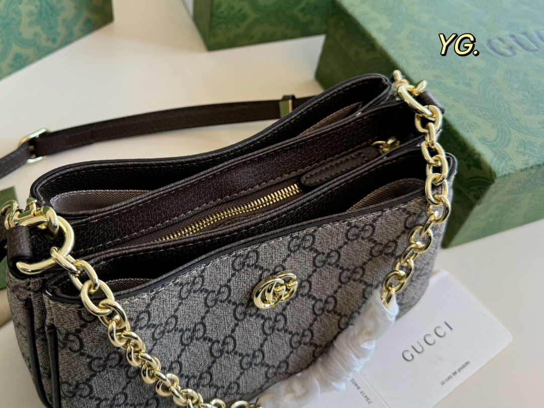 Gucci emblem handbag