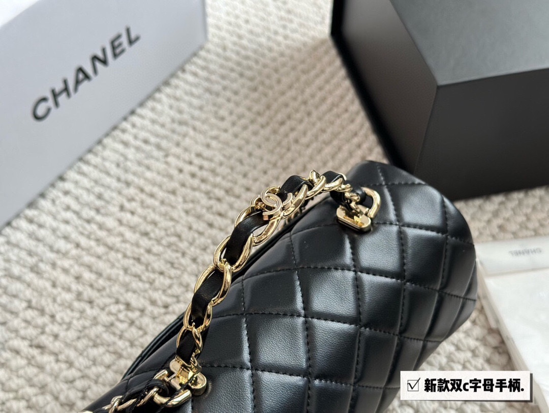 Chanel Lambskin CC Handbag