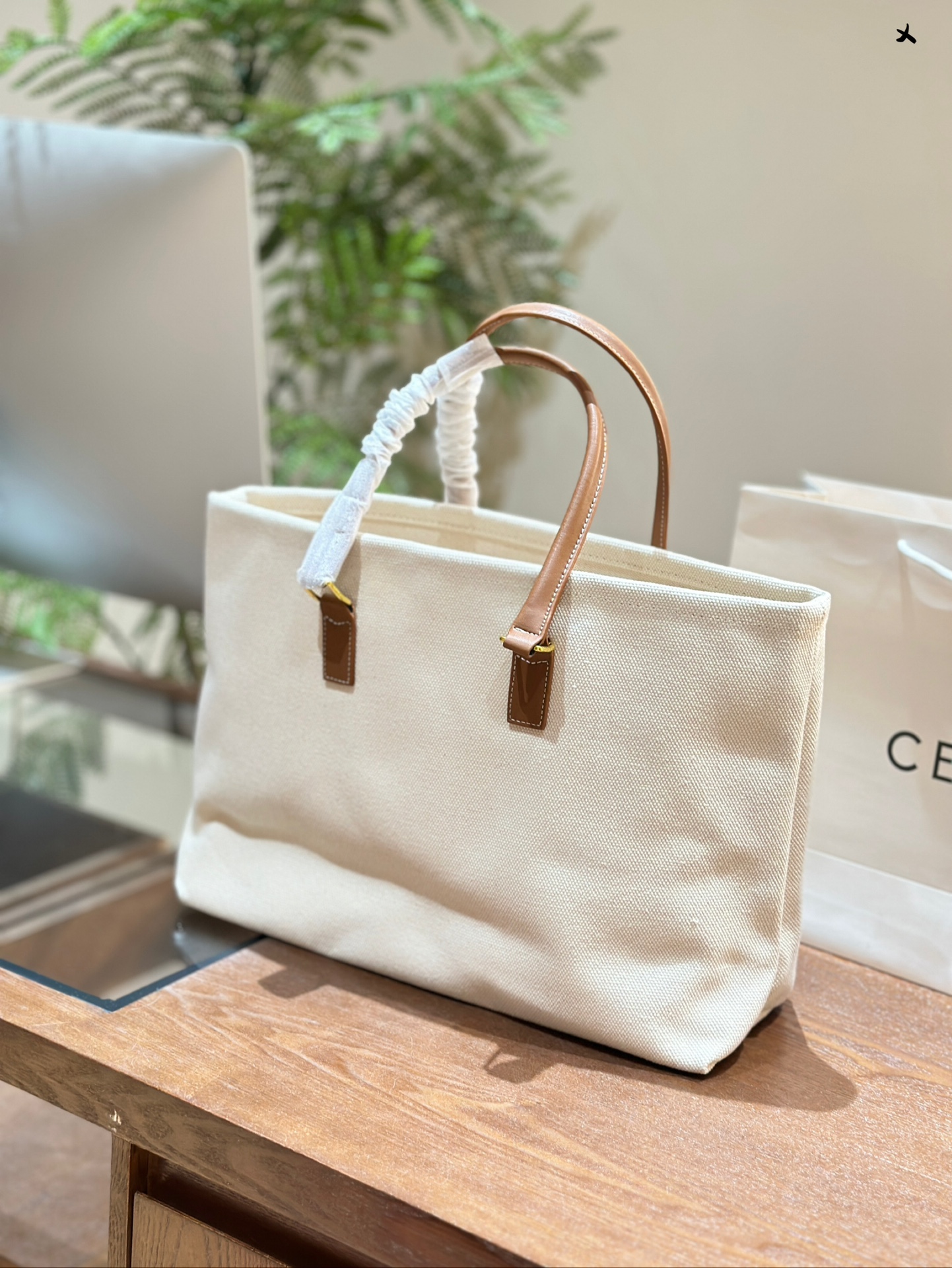 Celine tote handbag