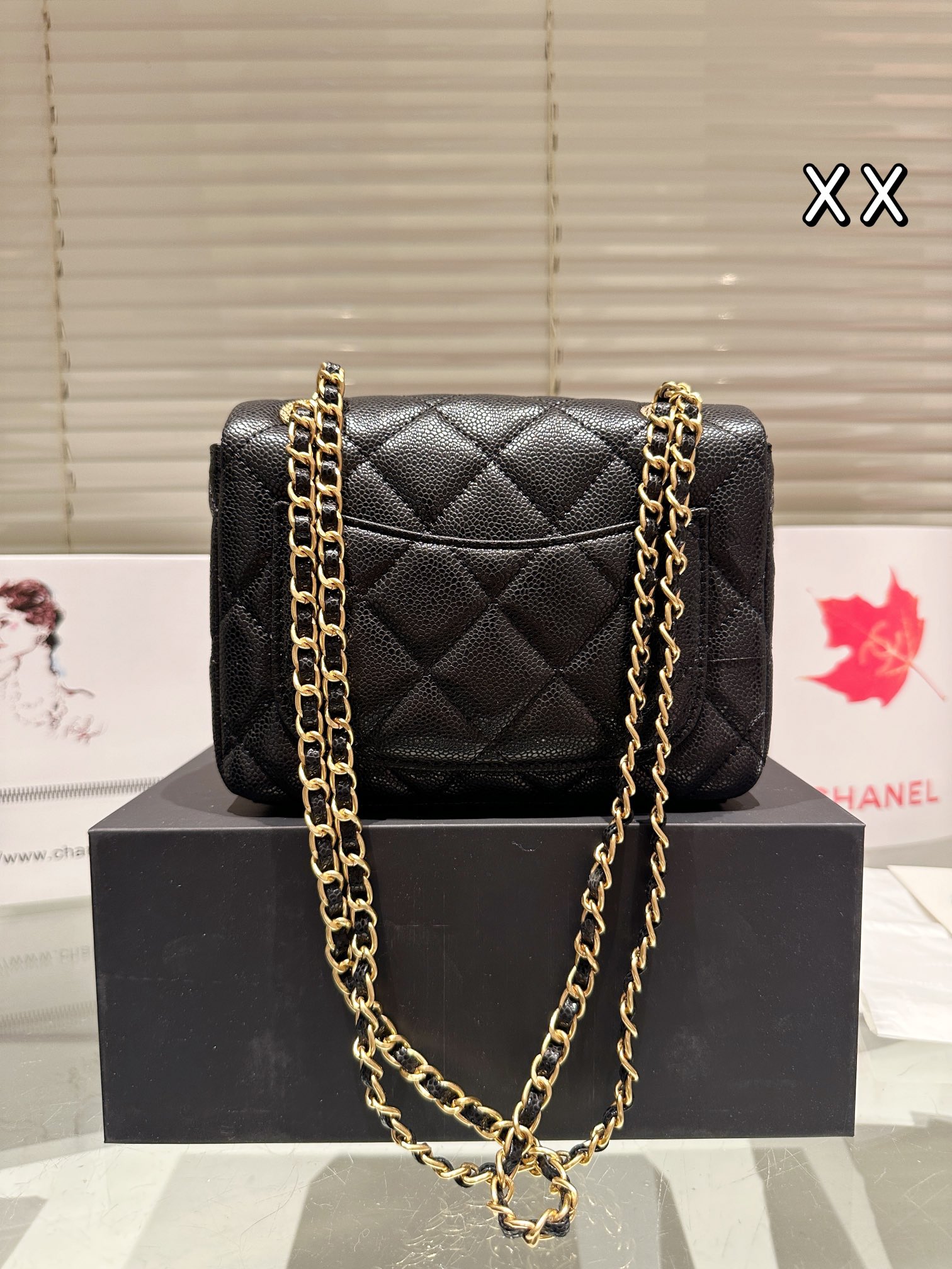 Chanel lambskin CF Bag