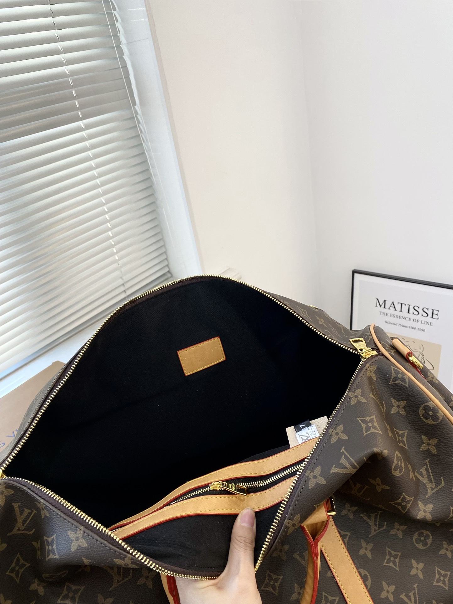 LV travel bag large handbag