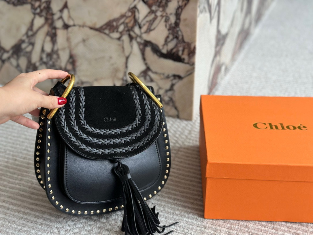 Chloe cowskin leather bag