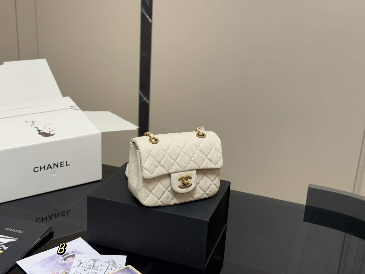 CHANEL 24B CF handbag