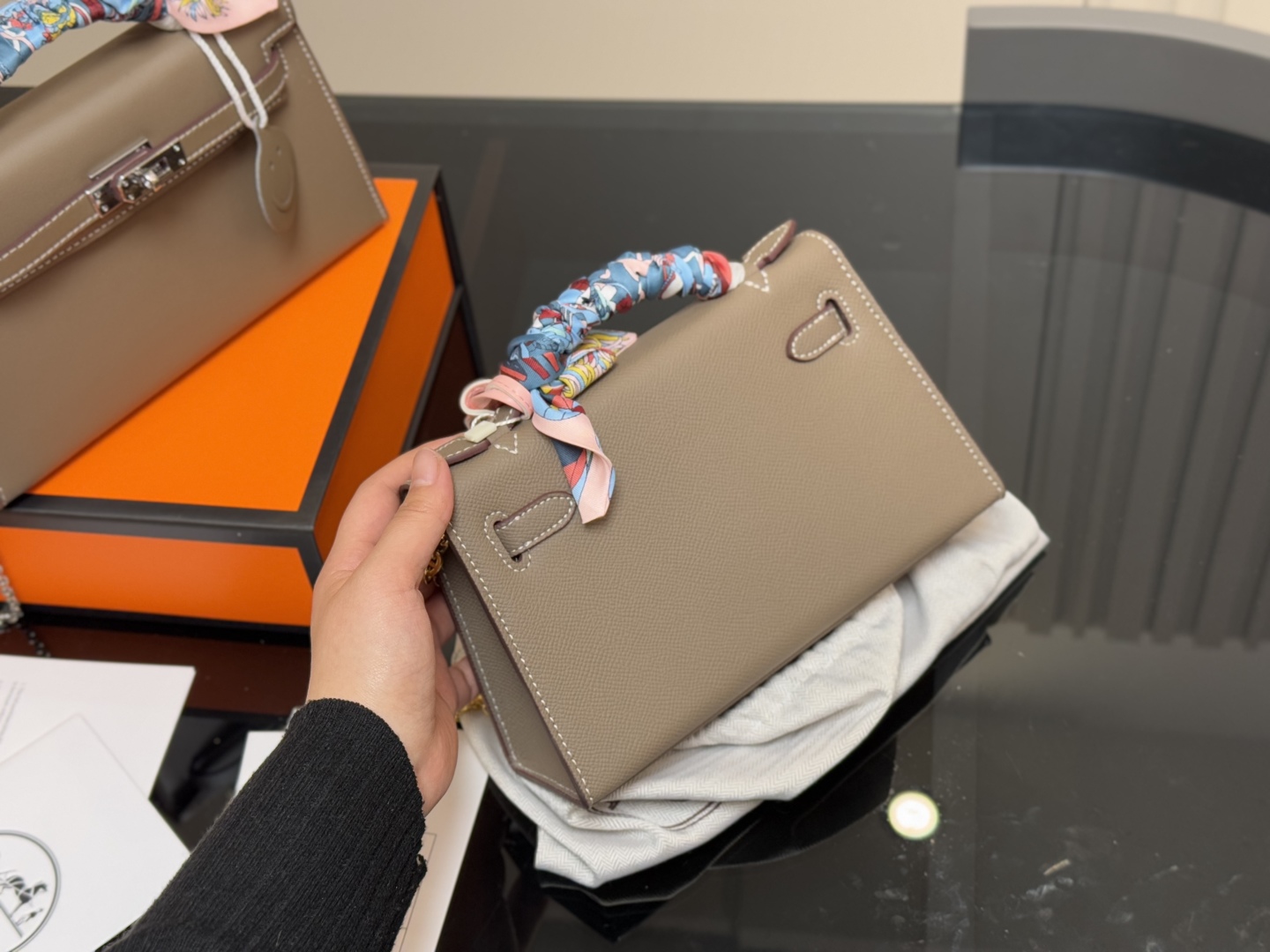 Hermes Swift kelly handbag